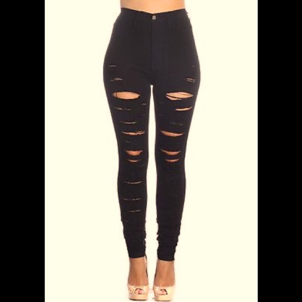 Good American Good Legs High Waist Skinny Jeans